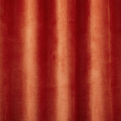 1pc Light Filtering Velvet Macrame Trim Window Curtain Panel Burnt Orange - Opalhouse™ Designed With Jungalow™ 3 1pc Light Filtering Velvet Macrame Trim Window Curtain Panel Burnt Orange - Opalhouse™ Designed With Jungalow™ - Image 3