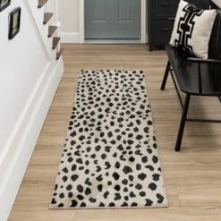 Daffodil Leopard Print Woven Rug - Threshold™ -Opalhouse Sales Store GUEST 07a46966 4f77 4016 984c c57db05890b3
