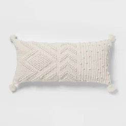 Oversize Embroidered Textured Lumbar Throw Pillow - Opalhouse™ 11 Oversize Embroidered Textured Lumbar Throw Pillow - Opalhouse™ -Opalhouse Sales Store GUEST 399aa876 36d6 4b87 961b 9076fb8d1e43