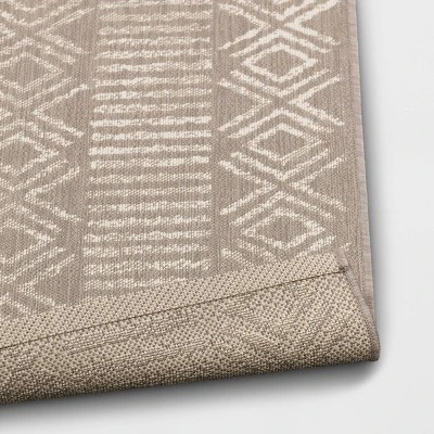 Outdoor Rug Global Block - Opalhouse™ 2 Outdoor Rug Global Block - Opalhouse™ - Image 2
