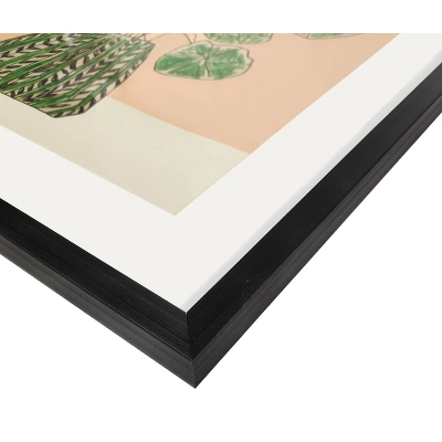 (Set Of 3) 9" X 18"/14" X 14"/16" X 20" Floral Mixed Size Frames Black - Opalhouse™ Designed With Jungalow™ 5 (Set Of 3) 9" X 18"/14" X 14"/16" X 20" Floral Mixed Size Frames Black - Opalhouse™ Designed With Jungalow™ - Image 5