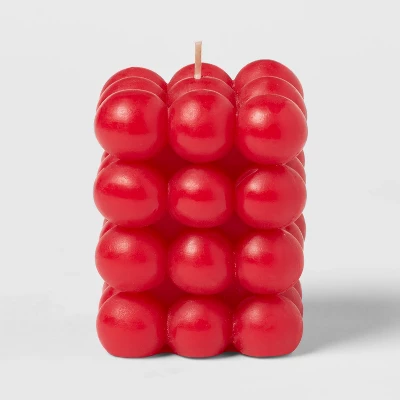 3.5" Unscented Bubble Sculpture Candle 12oz - Opalhouse™ 3 3.5" Unscented Bubble Sculpture Candle 12oz - Opalhouse™ - Image 3