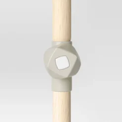 7.5'x7.5' Decorative Trim Scalloped Outdoor Market Umbrella Blue - Opalhouse™ Designed With Jungalow™ -Opalhouse Sales Store GUEST 5e2481f7 3c2c 4690 b3cb fab28cd5ef30