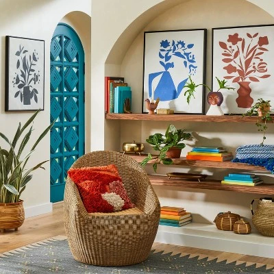 (Set Of 3) 24" X 30" Reductive Floral Framed Wall Canvas - Opalhouse™ Designed With Jungalow™ 3 (Set Of 3) 24" X 30" Reductive Floral Framed Wall Canvas - Opalhouse™ Designed With Jungalow™ -Opalhouse Sales Store GUEST 65814ede 1198 4333 85f5 0709818622cb