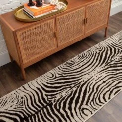 Zebra Stripe Woven Rug - Opalhouse -Opalhouse Sales Store GUEST a6417944 da6c 40fd 8d73 34c213d30171