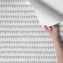Abstract Striped Peel & Stick Wallpaper Gray/White - Opalhouse™: Removable, Repositionable, Stain-Resistant Vinyl -Opalhouse Sales Store GUEST b01b0bc2 d748 4aab bb4b ce31695c65a0
