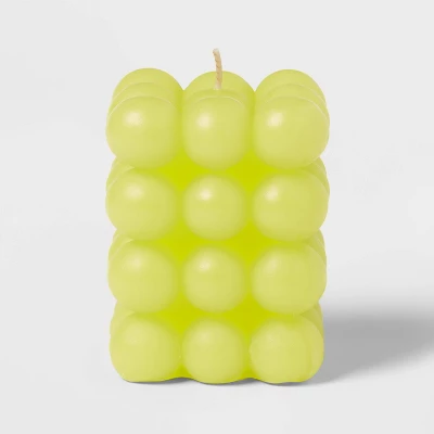 3.5" Unscented Bubble Sculpture Candle 12oz - Opalhouse™ 5 3.5" Unscented Bubble Sculpture Candle 12oz - Opalhouse™ - Image 5