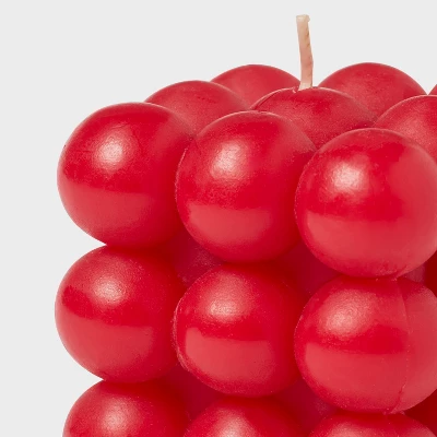 3.5" Unscented Bubble Sculpture Candle 12oz - Opalhouse™ 2 3.5" Unscented Bubble Sculpture Candle 12oz - Opalhouse™ - Image 2