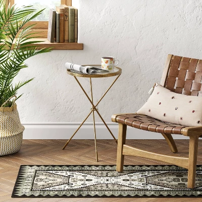 Buttercup Diamond Vintage Persian Woven Rug - Opalhouse 1 Buttercup Diamond Vintage Persian Woven Rug - Opalhouse