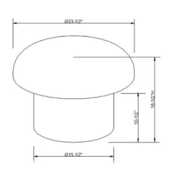 Maddalena Mushroom Stool - Opalhouse™ Designed With Jungalow™ 9 Maddalena Mushroom Stool - Opalhouse™ Designed With Jungalow™ -Opalhouse Sales Store GUEST c2878331 038a 4ac5 ad14 266eb978ce44