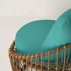 Topanga Club Chair With Ottoman - Blue/Brown - Opalhouse™ Designed With Jungalow™ 13 Topanga Club Chair With Ottoman - Blue/Brown - Opalhouse™ Designed With Jungalow™ -Opalhouse Sales Store GUEST d55e6c02 0566 4024 be4f e642208a3e0f