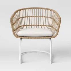 Southport 3pc Motion Patio Chat Set With Metal Legs - Natural/White - Opalhouse™ -Opalhouse Sales Store GUEST ea1d8bdf f36f 42af a1fd 69e5c21c1649