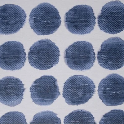 Textile Dot Peel & Stick Wallpaper Blue - Opalhouse™: Removable, Repositionable, Stain-Resistant, Washable Vinyl 2 Textile Dot Peel & Stick Wallpaper Blue - Opalhouse™: Removable, Repositionable, Stain-Resistant, Washable Vinyl - Image 2